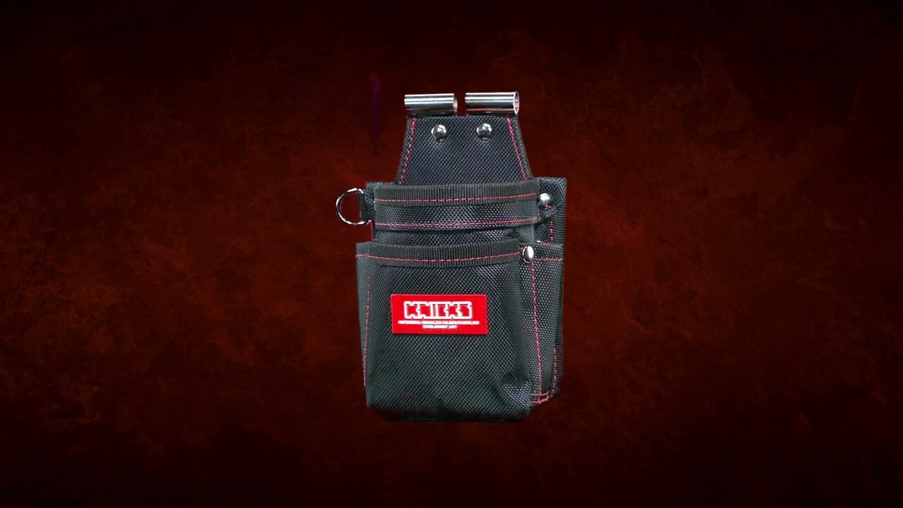 KCS-201VADX／CORDURA1000d生地 SUS背面補強入り小物腰袋 - knicks