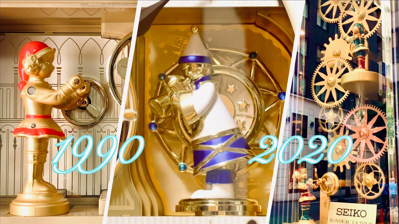 The History of Puppet SEIKO からくり時計 - YouTube