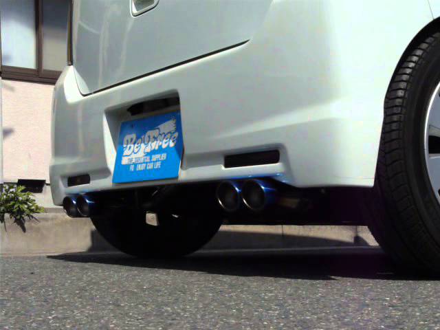 BE FREE MH23 ワゴンRスティングレー オールステンマフラー 左右4本