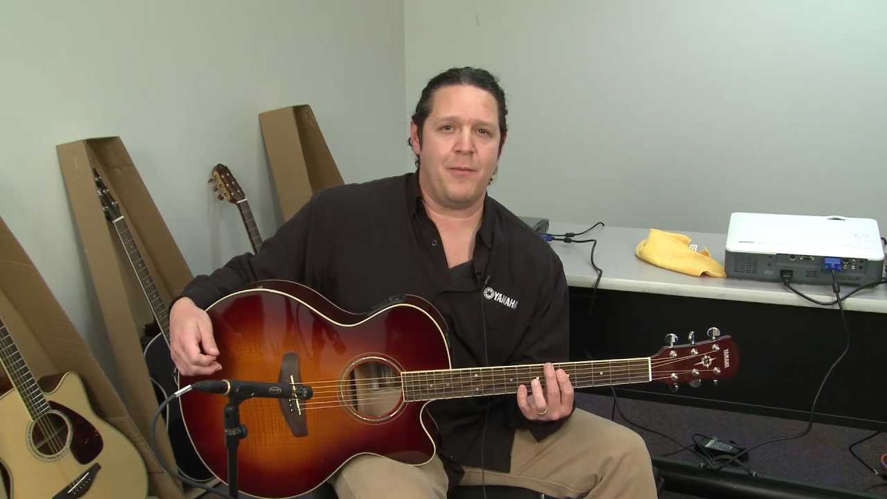 Yamaha CPX500 Series Acoustic Electric Guitar Overview | Full