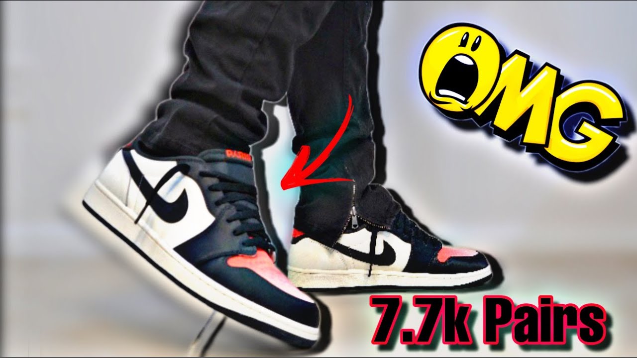 Unboxing And Trying Out The Air Jordan 1 Low PSG - Is It Worth It