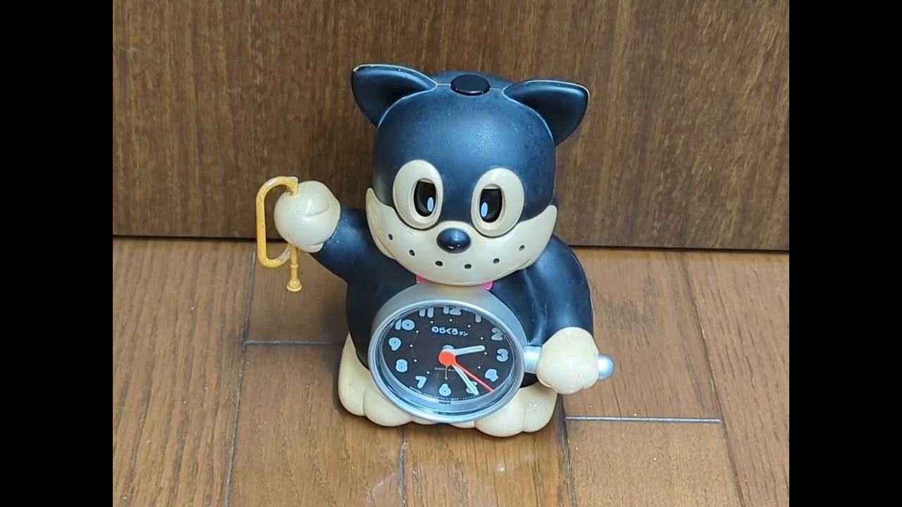 Double Feature!] Norakuro-kun Alarm Clock Bell Voice Alarm Rhythm