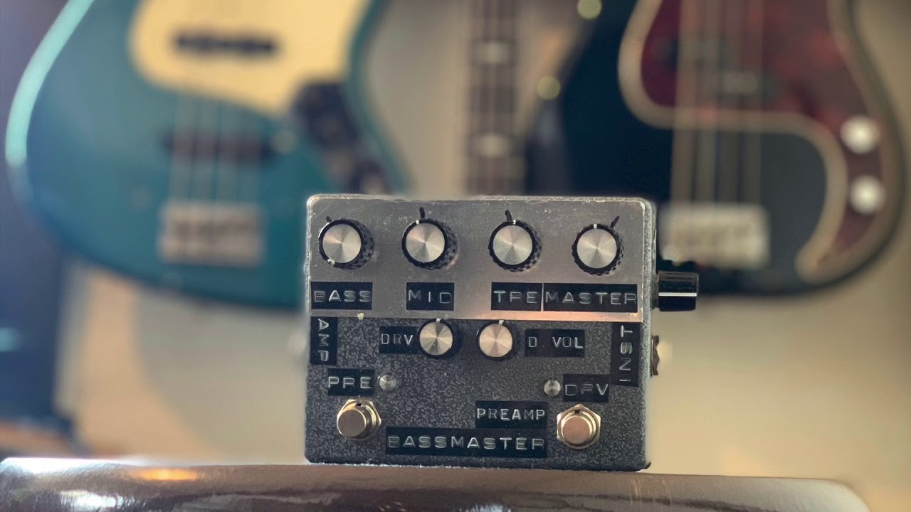 Shin's Music Bass Master Preamp Demo - YouTube