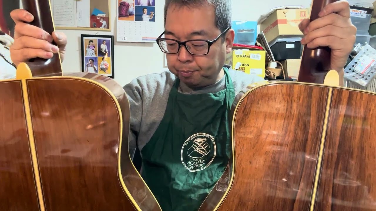 YAMAHA L-5（前期・後期弾き比べ）落語 de FG - YouTube