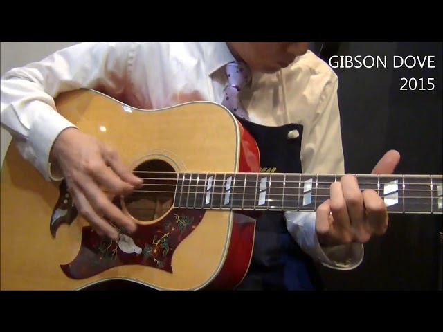 フルメンテ済 【美品】Gibson DOVE VOS カスタムショップ製 限定