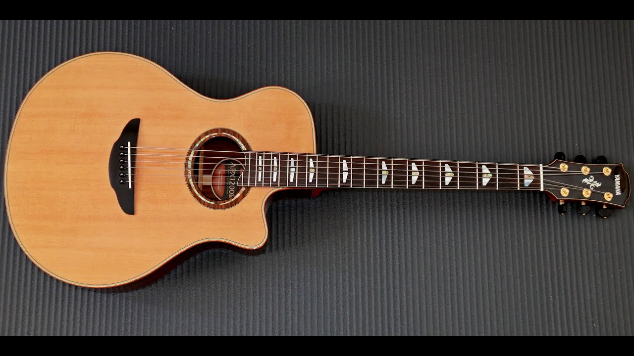My Yamaha APX1200ii-NT (Martin's Guitar Collection 2022) - YouTube