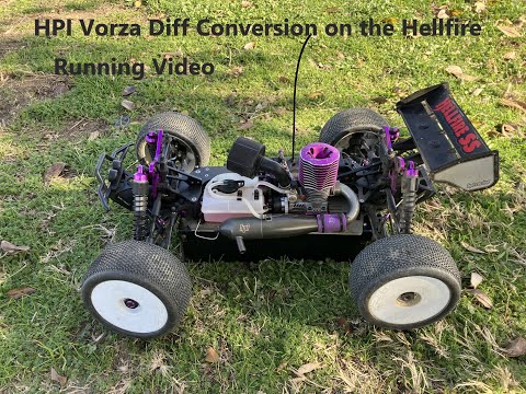 HPI Vorza Diff Conversion on the Hellfire (Part 2) - Running Video