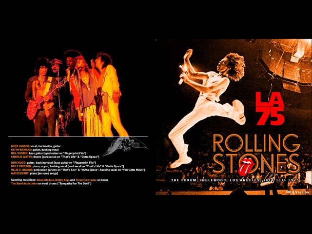 The Rolling Stones Live at the LA Forum - 1975 (full concert
