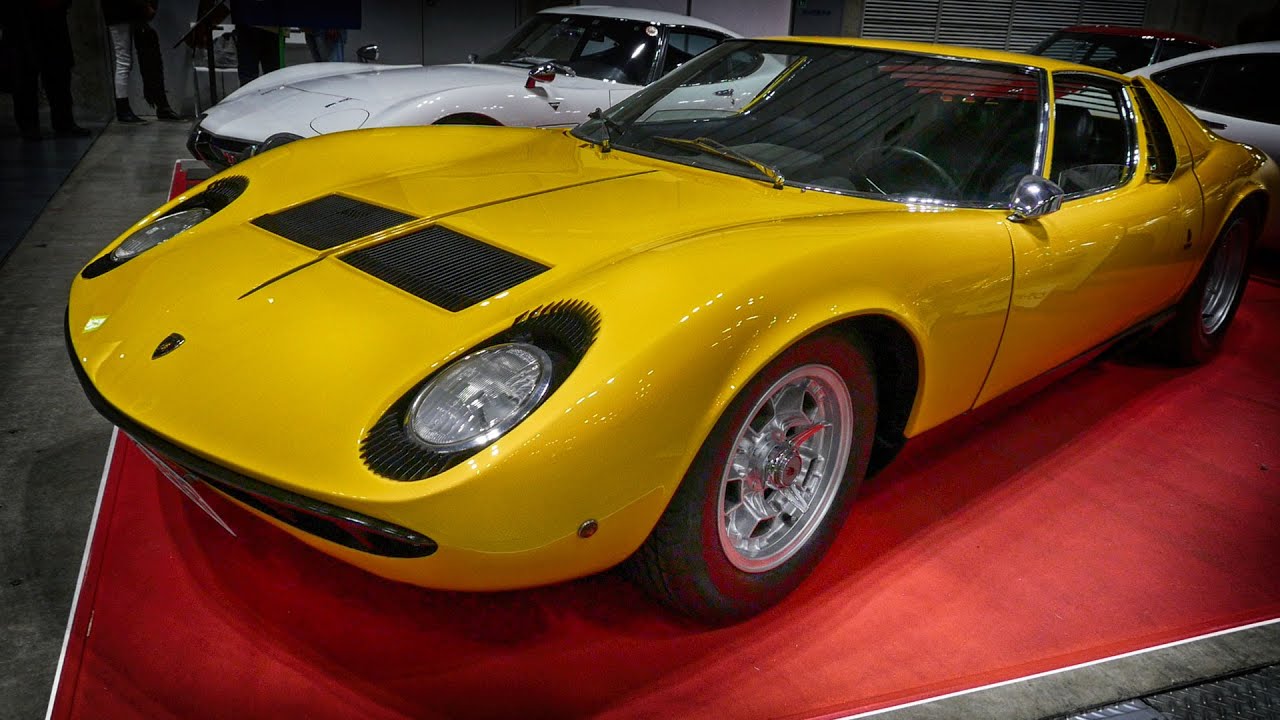 Lamborghini Miura ランボルギーニ・ミウラ V12エンジン - YouTube
