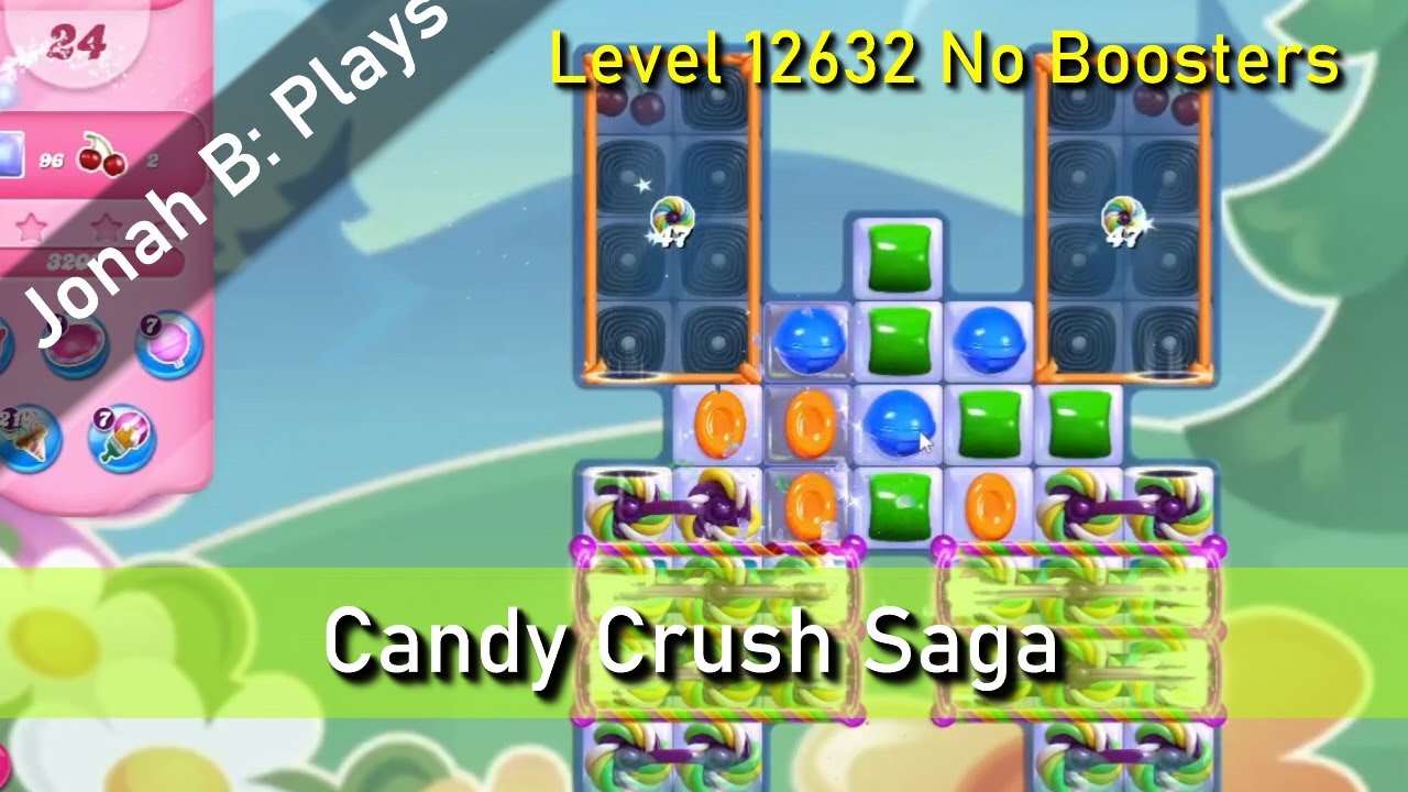 Candy Crush Saga Level 12632 No Boosters - YouTube