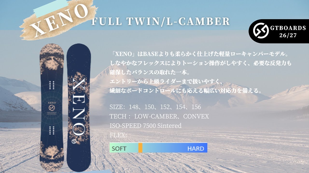 26-27] The ultimate men's snowboard for freestyle snowboarding