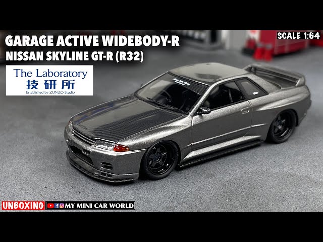MY MINI CAR WORLD』UNBOXING THE LABORATORY 1/64 GARAGE ACTIVE