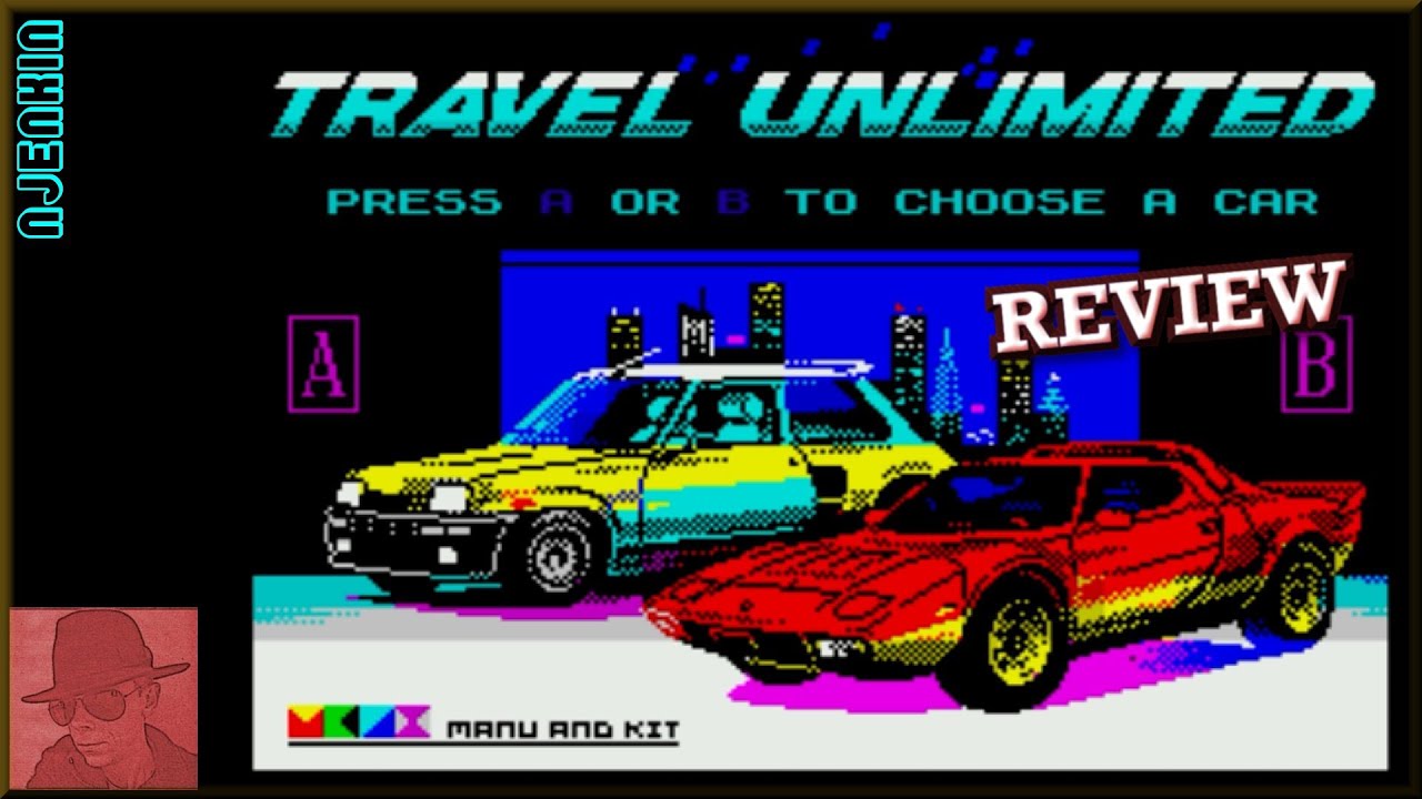 Travel Unlimited : Homebrew from 2025 - on the ZX Spectrum 128K