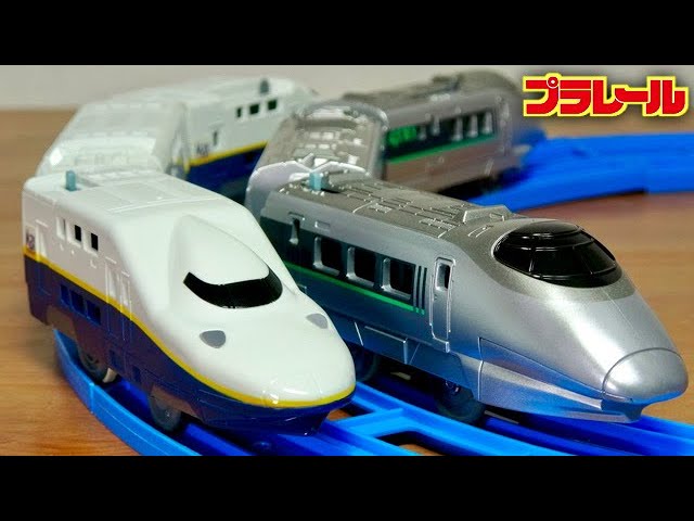 A historic vehicle set☆Plarail Shinkansen Year 2022 400 Series