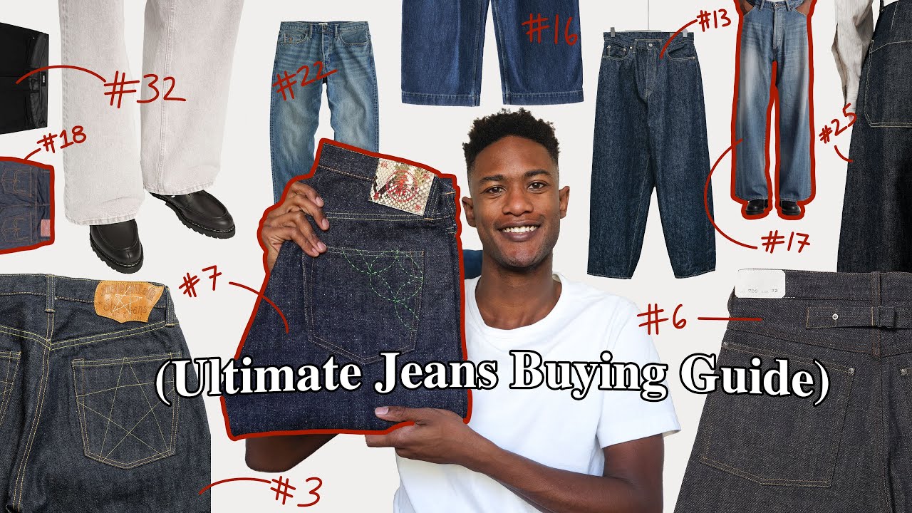 The Ultimate Jeans Buying Guide (34+ Jeans I love!) - YouTube