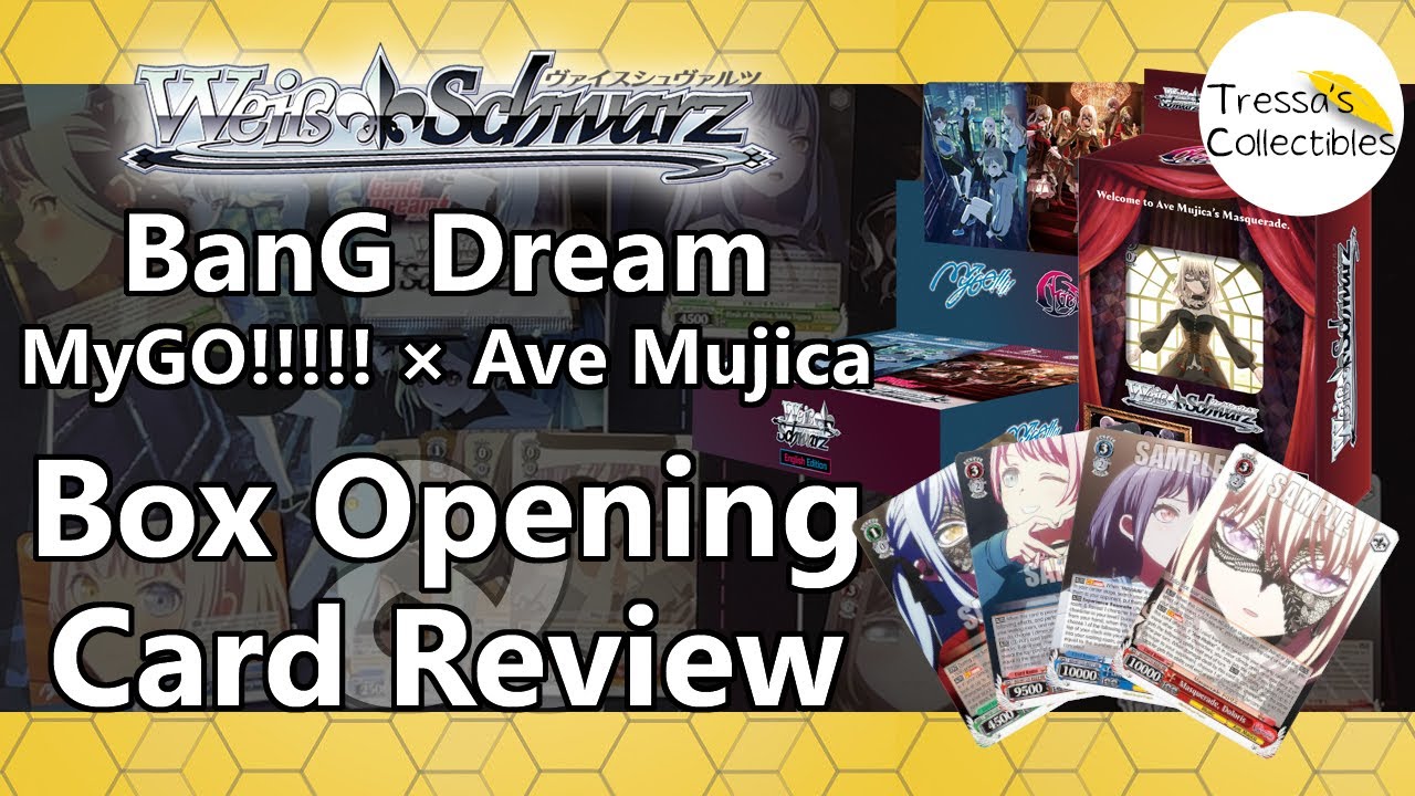 BanG Dream! MyGO!!!!! & Ave Mujica - Box Opening & Card Review