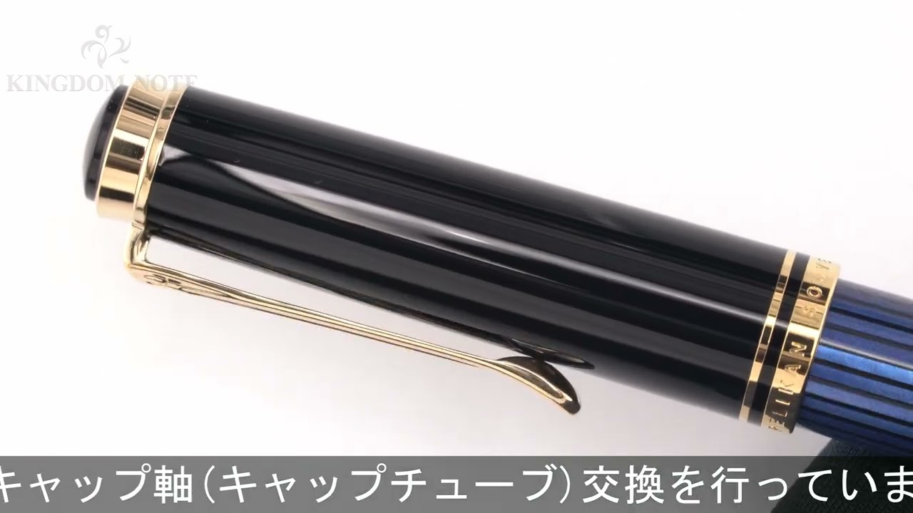 Pelikan ペリカン 万年筆 スーベレーン M400 ブルーストライプ EF