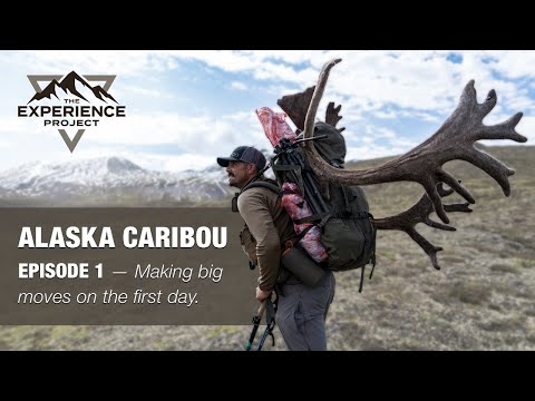 HUNT Episode 1 — Justin's Big Caribou Bull in Alaska — The