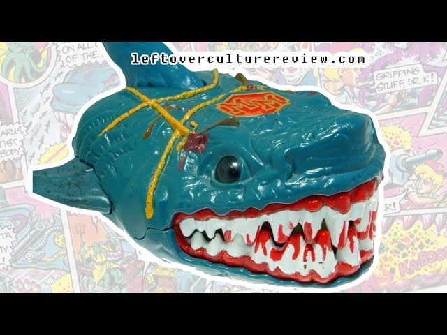 Mighty Max Caught by the Man Eater (Shark) Doom Zone Playset