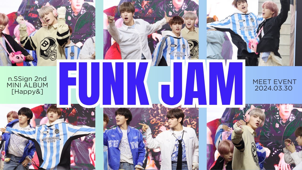 n.SSign 엔싸인] 'FUNK JAM' n.SSign 2nd MINI ALBUM [Happy &] MEET