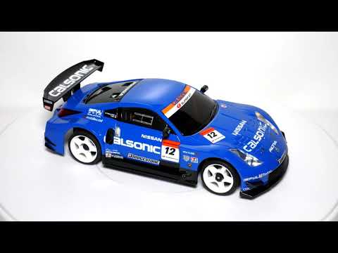 Kyosho Mini-Z Nissan 350Z Super GT 2005 Calsonic - YouTube