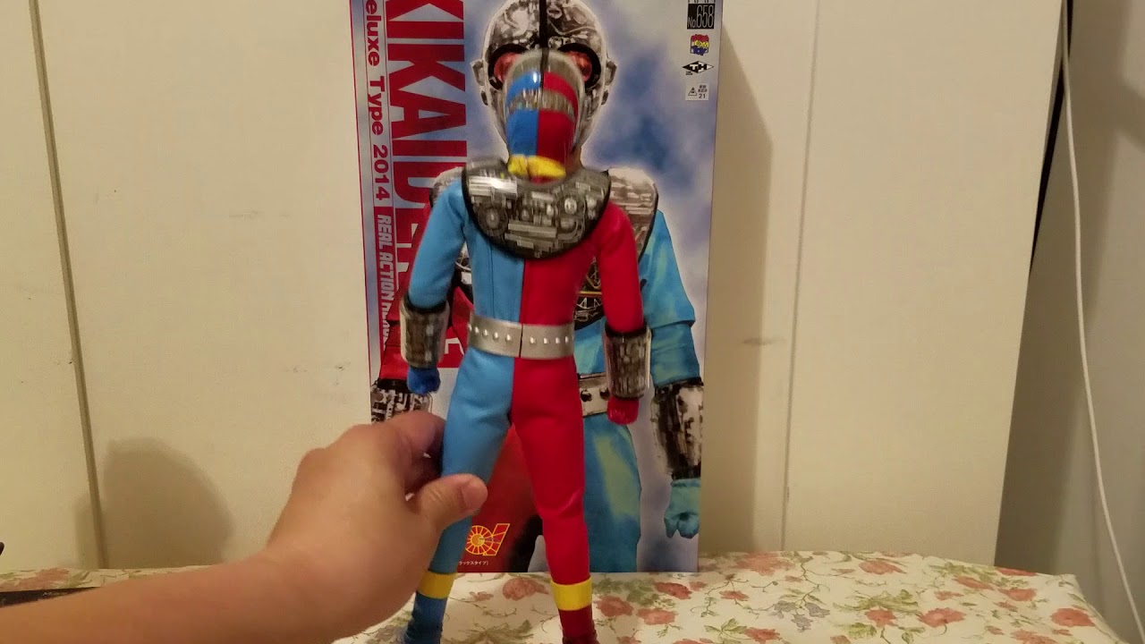 Kikaider 01 RAH 658 Medicom 1/6 Review - YouTube