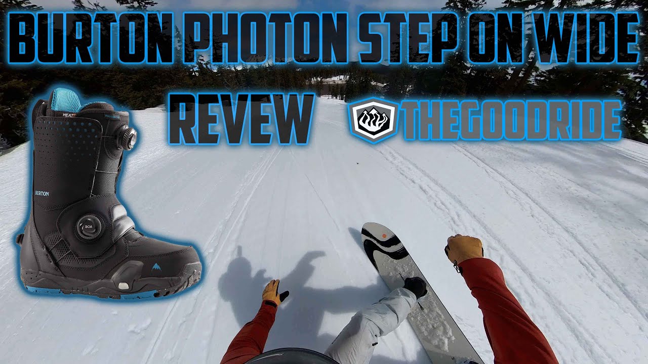 Burton Photon Step On Wide 2023 2024 Boot Review - YouTube