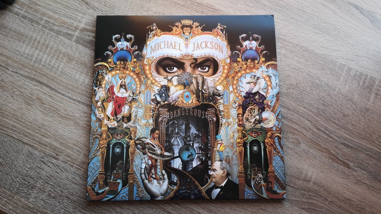 Michael Jackson - Dangerous 30th Anniversary Edition Red Swirl