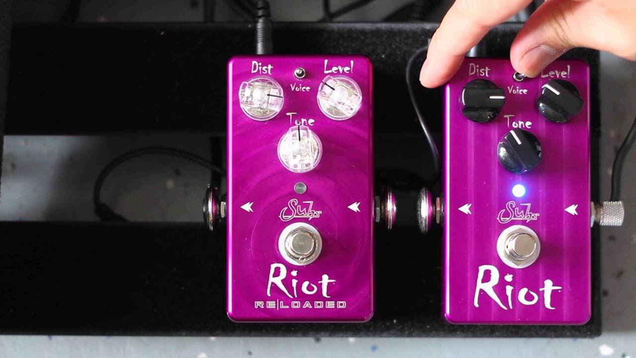 Suhr Riot and Suhr Riot Reloaded - YouTube