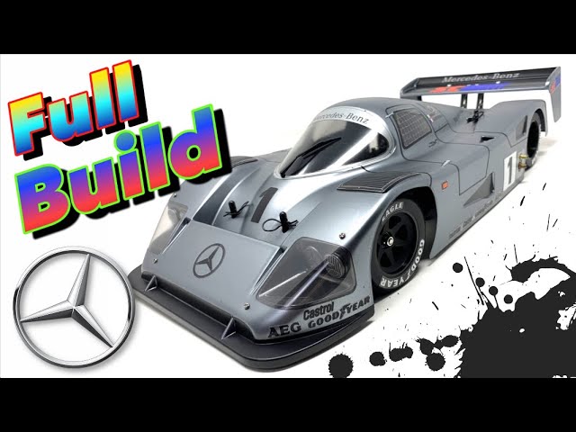 タミヤCカー Mercedes Benz C11 (ボディーカストロール塗装) タミヤC