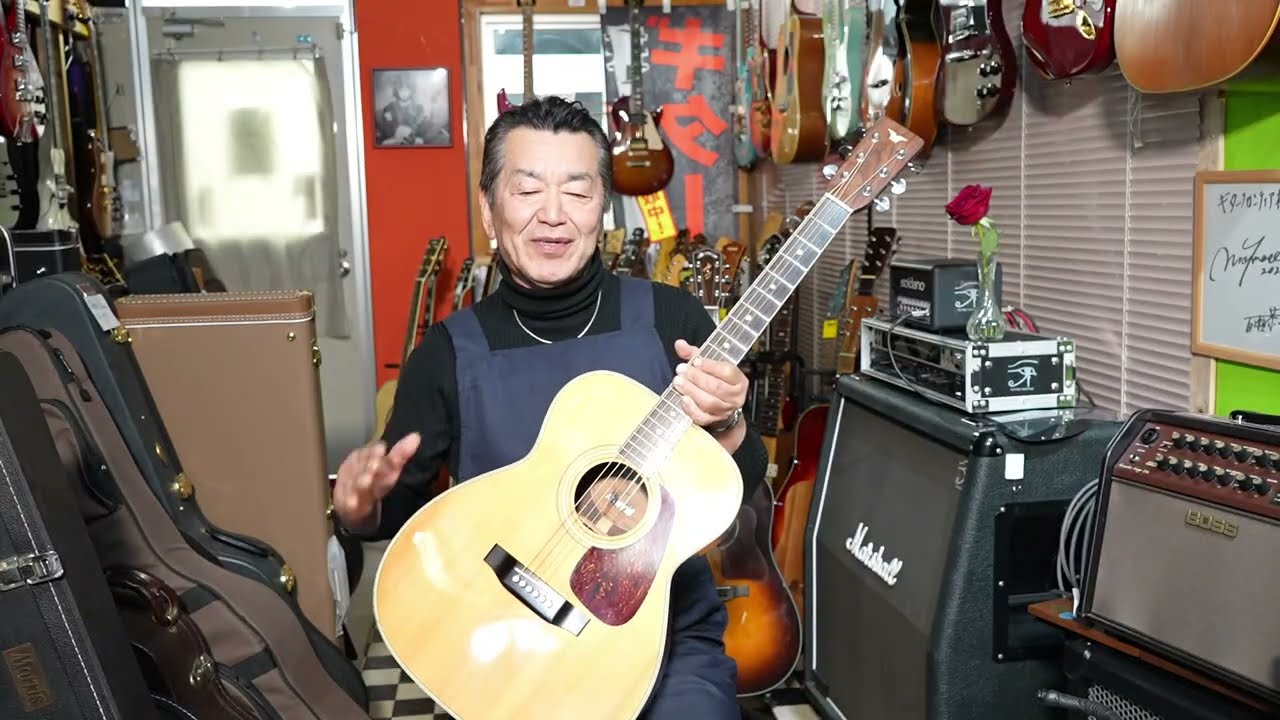 YAMAHA LA-17 1987年製 トップ＆バック単板 #yamaha #la17 - YouTube