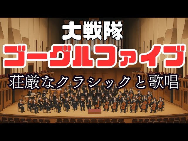 ゴーグルファイブ 荘厳なクラシック主題歌＆大合唱/Dai Sentai Goggle