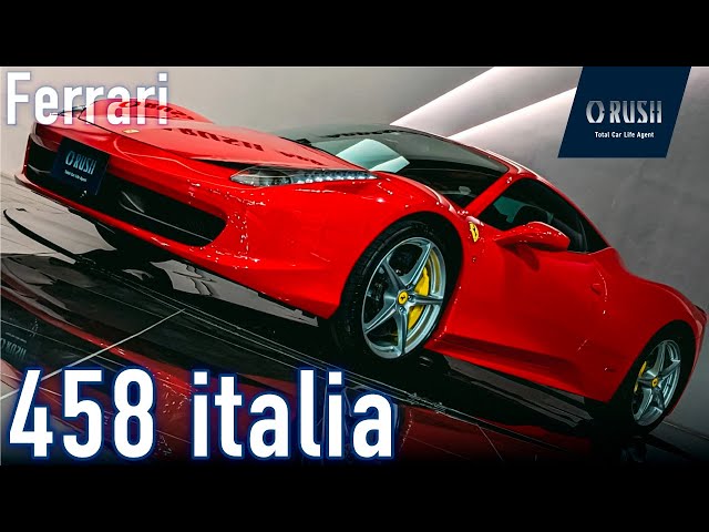 Ferrari 458 Italia F1 DCT Left Handle Rosso Corsa - YouTube
