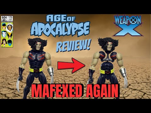 MAFEX 249 Age of Apocalypse Weapon X - REVIEW - YouTube