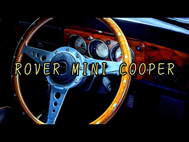 ローバーミニ】自宅で！純正エアバッグハンドルをモトリタステアリング