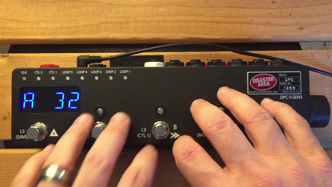 The Guitar Sanctuary | Disaster Area Designs | DPC-5 Gen3 | MIDI