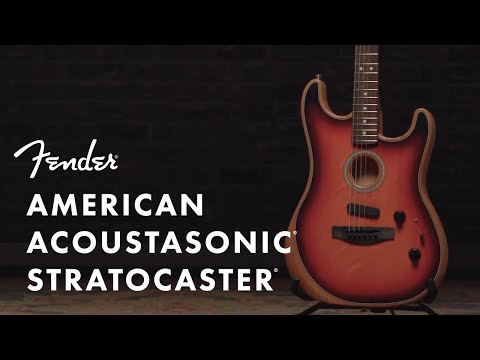 Inside The American Acoustasonic Stratocaster | Fender - YouTube