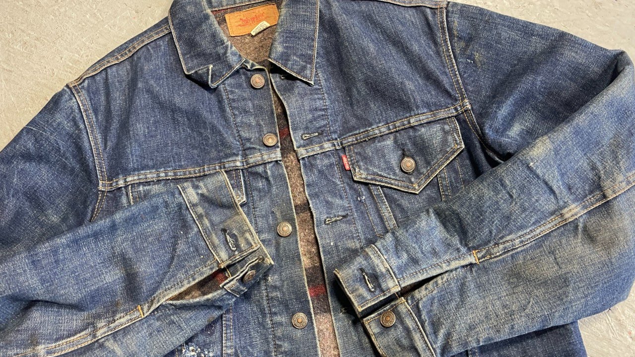 How To Identify Levi's Vintage Type 3 Trucker Jacket - YouTube
