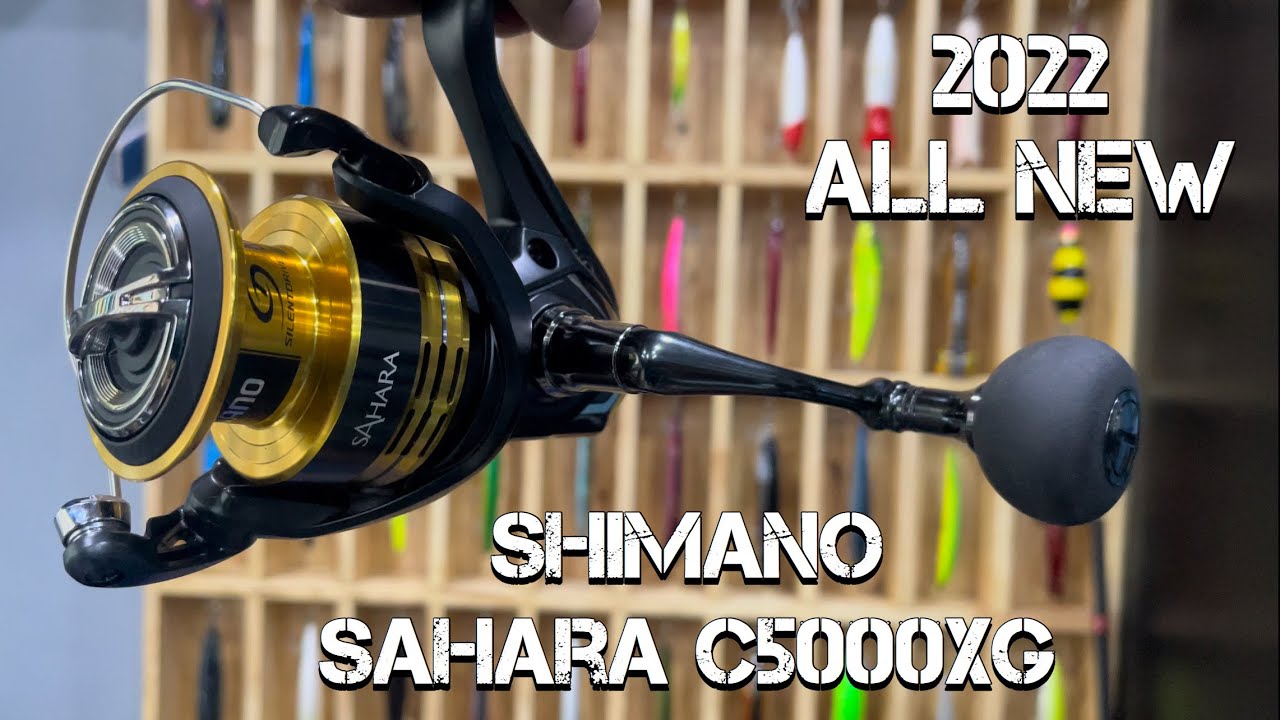 All new 2022 Shimano Sahara C5000XG Spinning Reel | Best fishing