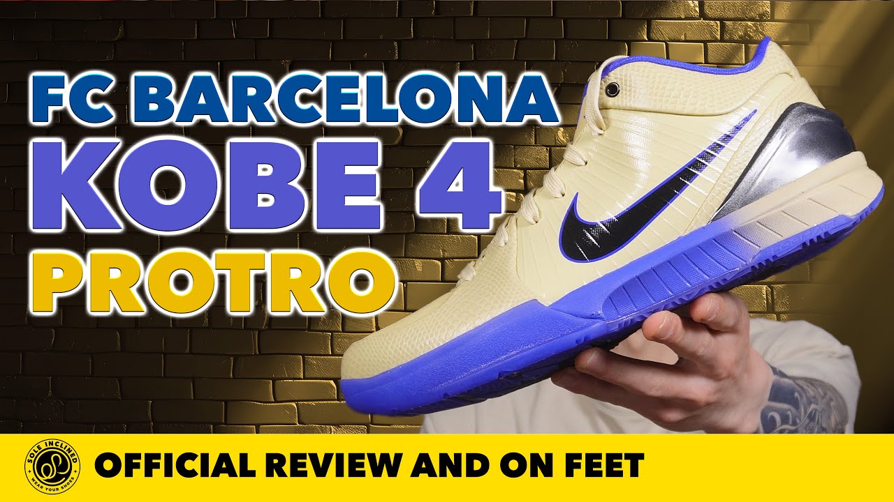 Nike Kobe 4 Protro 'F.C. Barcelona' In Depth Performance Review
