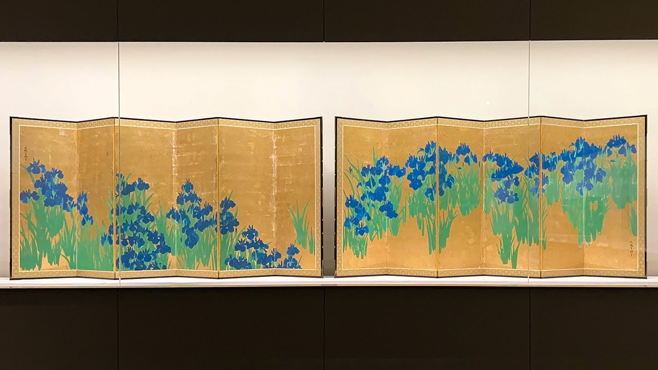 根津美術館「特別展 国宝・燕子花図屏風 光琳の生きた時代1658～1716