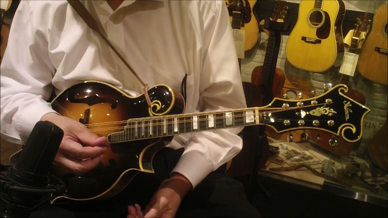 GIBSON - F-5 1937 - YouTube