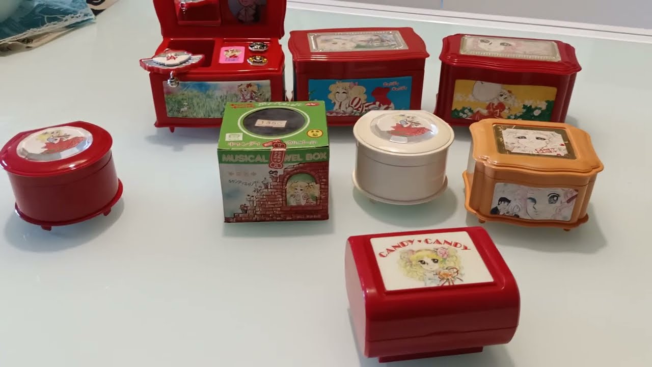 2 Music box anime Candy Candy キャンディ・キャンディ オルゴール