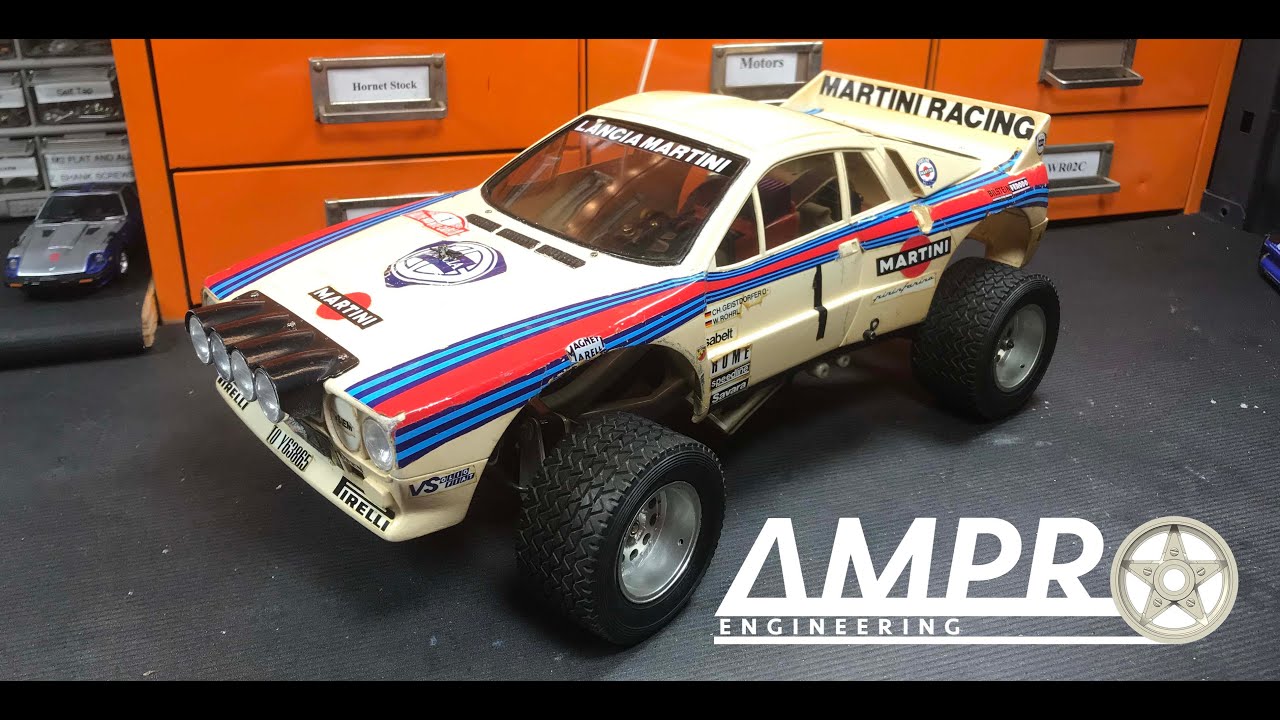 193: Tamiya Lancia Rally - The Clean up - YouTube