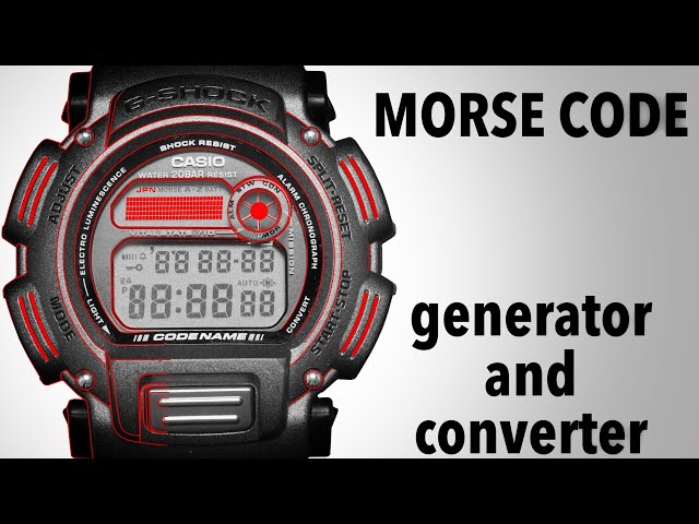 Casio DW-8800BJ-8JF CODENAME series G-Shock watch review | MORSE
