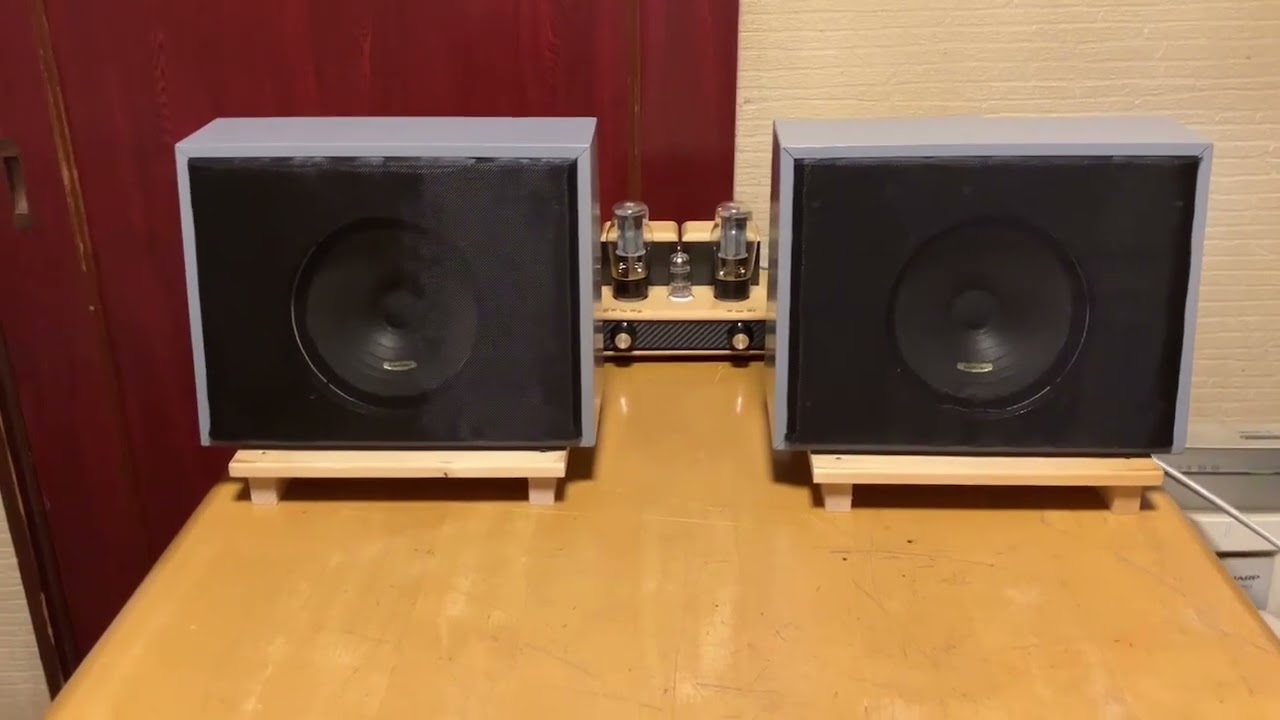 オーディオ試聴動画 ダイヤトーン diatone P-610A 自作スピーカー
