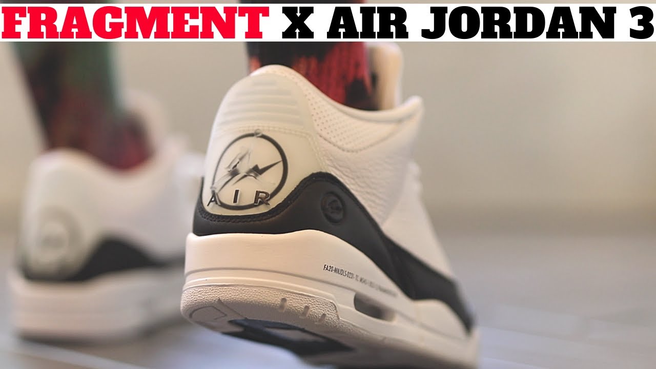 AIR JORDAN 3 FRAGMENT REVIEW & ON FEET (PROS & CONS) - YouTube