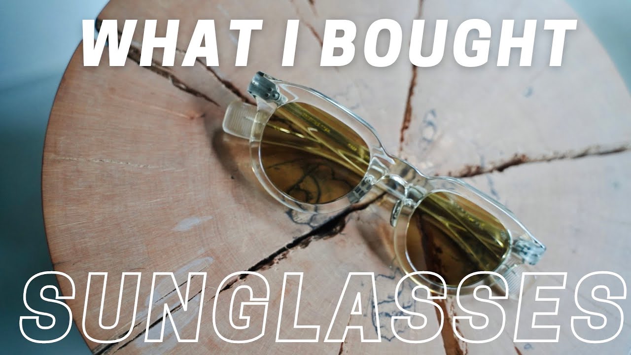 EYEVAN 7285】この夏大人が欲しいクリアフレームの究極のサングラスは