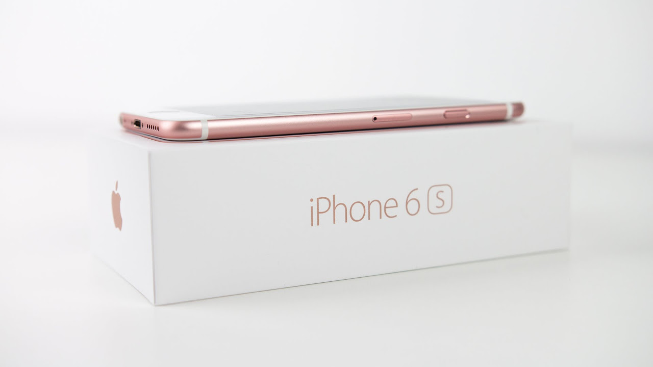 Rose Gold iPhone 6s Unboxing & First Look! - YouTube