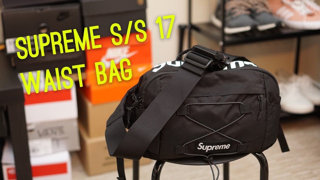 Supreme S/S 17 Waist Bag Overview - YouTube